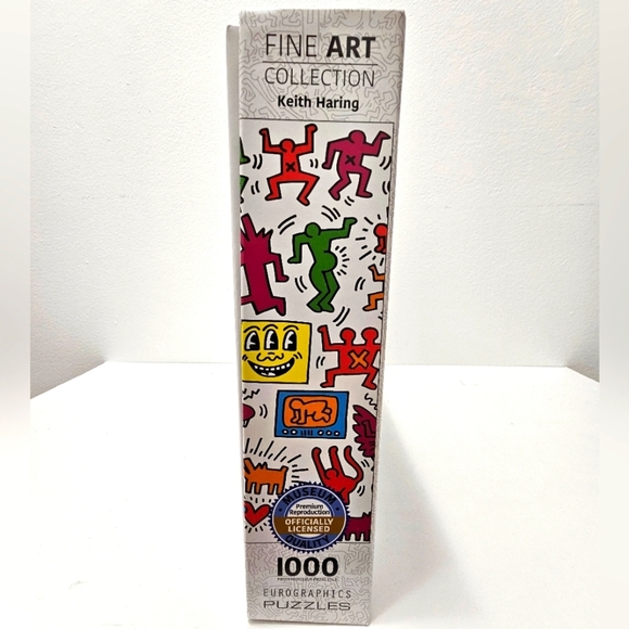 Eurographics Puzzles Fine Art Collection Keith Haring 1000-Piece Jigsaw Puzzle - Picture 7 of 11